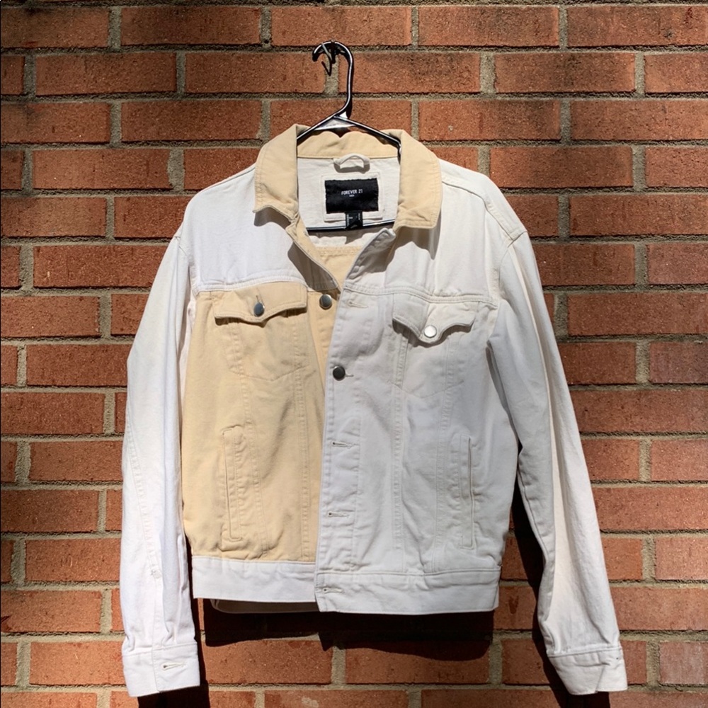 Men's Two-Tone Denim Jacket